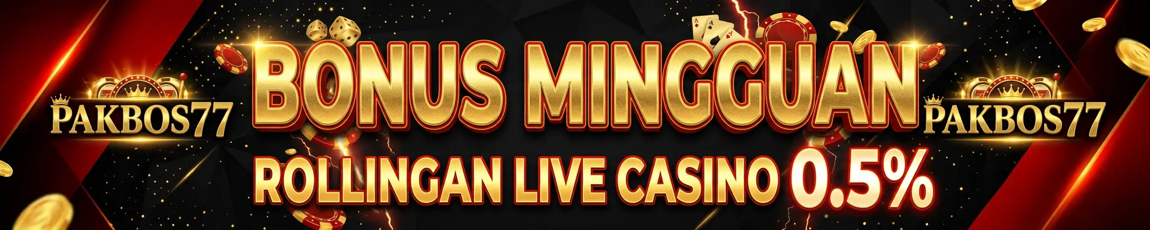 Rollingan Live Casino UP TO 0.8%